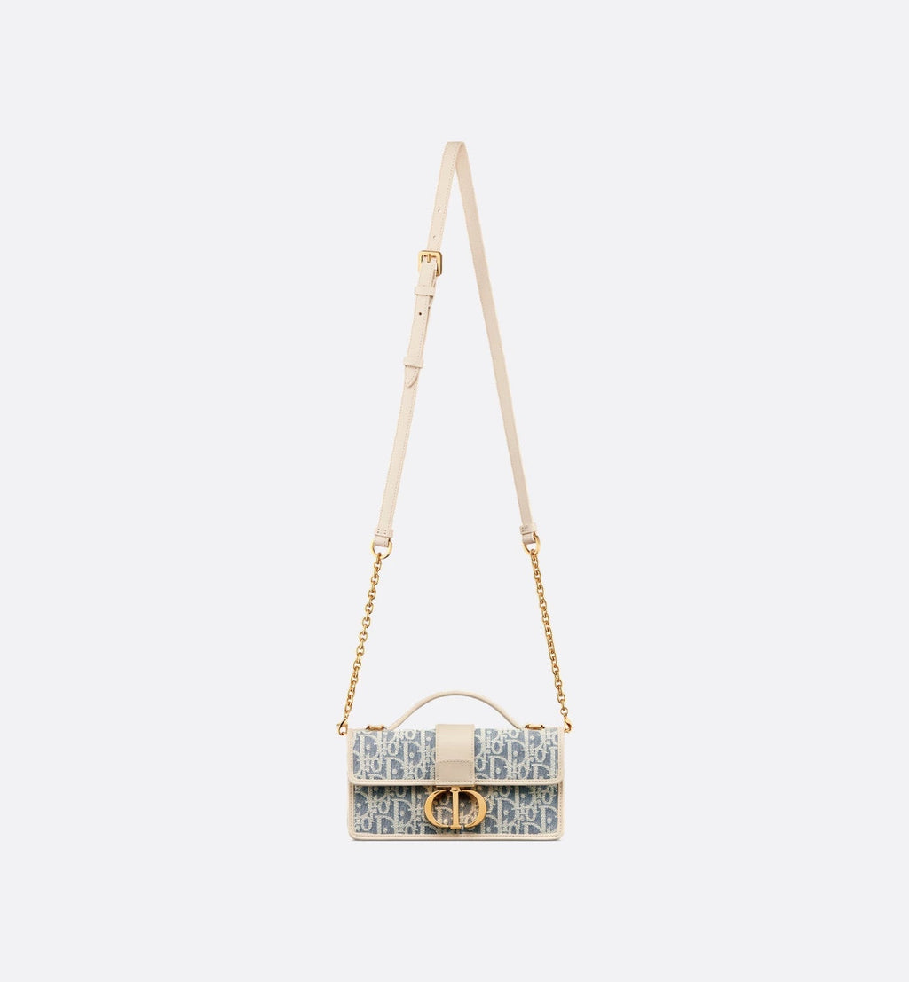 Dior Women's Miss Montaigne Mini Chain Handbags Solid Color Jacquard Shoulder Bags Tote Bags Bag S2356UDFD_M925 #81263