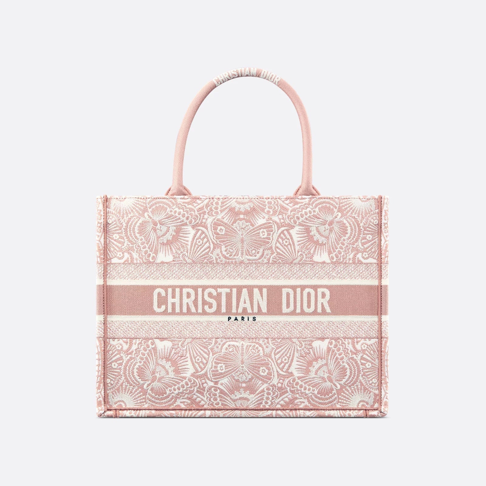 Dior Book Tote Women's Pattern Printed Embroidered Letter Printed Tweed Canvas Tote Bag Bags (please Contact Customer Service For Colour Selection Before Purchase) #76615