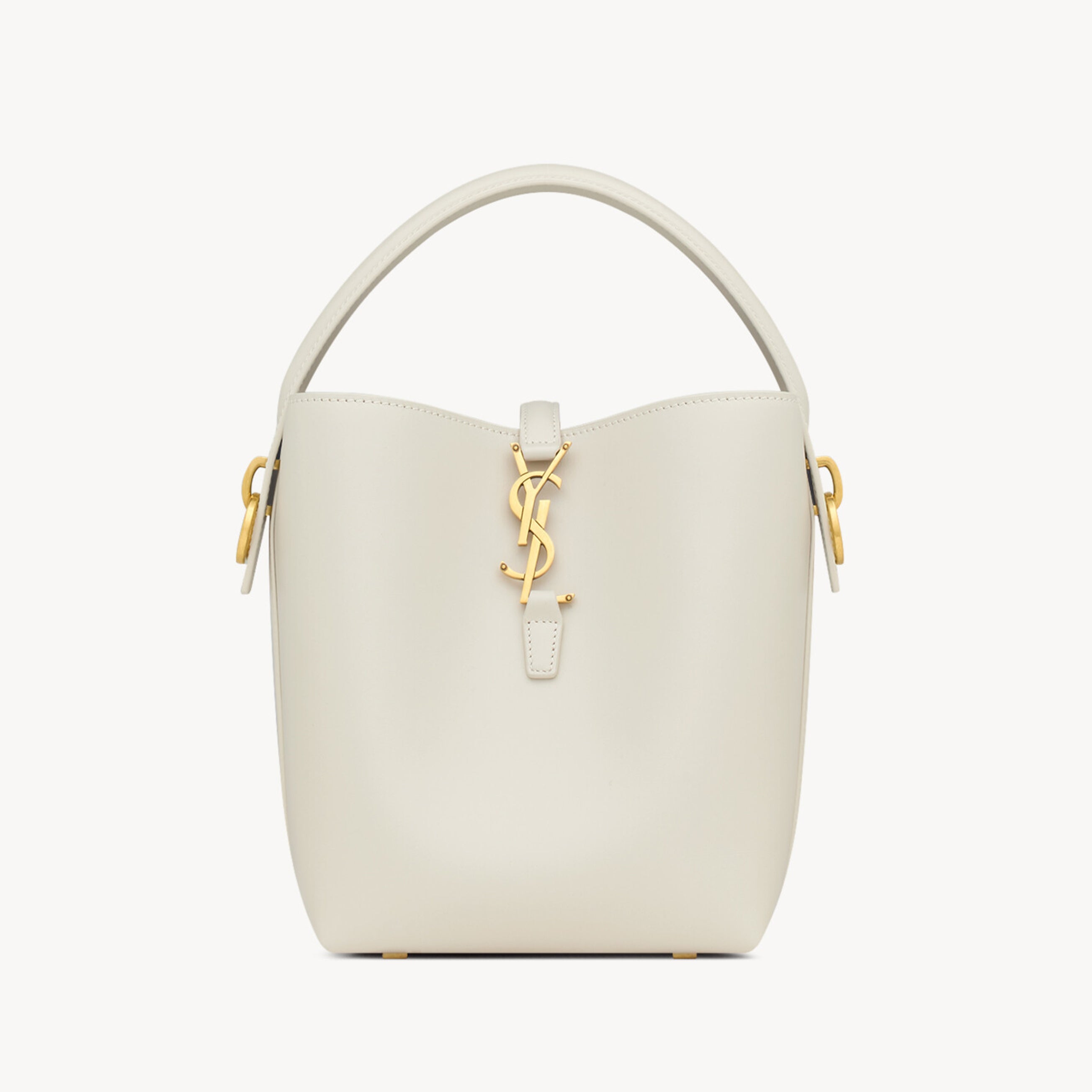 Saint Laurent Women's LE 37 Logo Hook Buckle mini Small Glossy Solid Color Bucket Bag Suede Leather Handbags Casual Bags 7490362R20W9207 #81334
