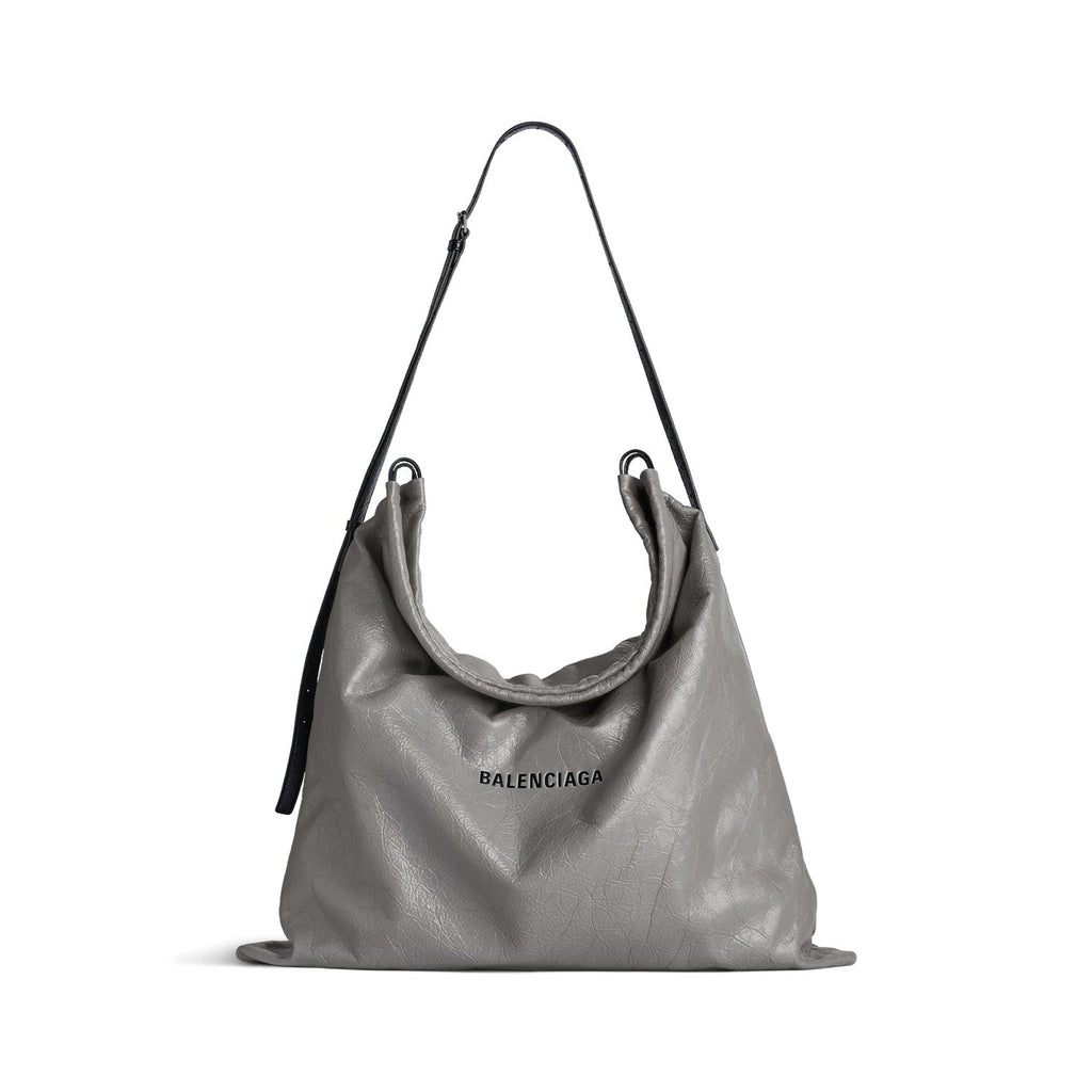 Balenciaga Women's Old Hardware Accessories Zipper Closure Sheep Leather Tote Bag Single Shoulder Crossbody Bags #75936
