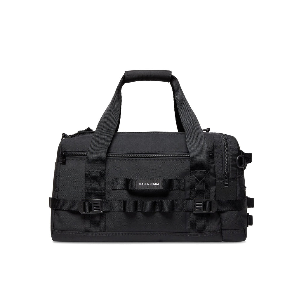 Balenciaga Men's Solid Color Adjustable Removable Simple Nylon Fabric Handle Shoulder Travel Bag Bags #75673