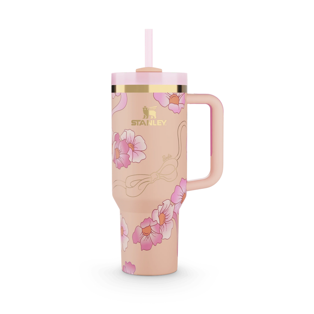 The Barbie™ x Stanley ’80s Peaches ’N Cream Quencher | 40 OZ