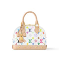 Louis Vuitton LV x TM ALMA BB Women's Letter Printed Zipper Closure Removable Shoulder Strap Calfskin Shoulder Crossbody Handbag Bag Bags #76676