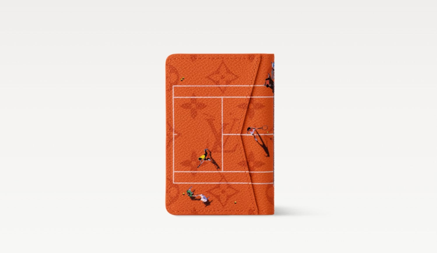 Louis Vuitton Men's Women's Holiday Sports Collection Pocket Money Clip Colored Monogram Canvas Printed Solid Color Card Purse Wallet Bag Bags M14883 #81331
