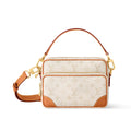 Louis Vuitton Nil Men's and Women's Logo Full Print Detachable Shoulder Strap Coated Canvas Single Shoulder Crossbody Tote Bag Bags #77151