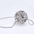 Chanel Women's Crystal Diamond Spherical Chain Single Shoulder Evening Bag Bags #77237