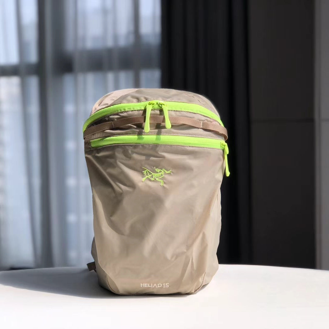 Arcteryx Men's And Women's Solid Color Embroidered Logo Outdoor Multifunctional Boarding Hiking Nylon Shoulder Bag Bags #75342