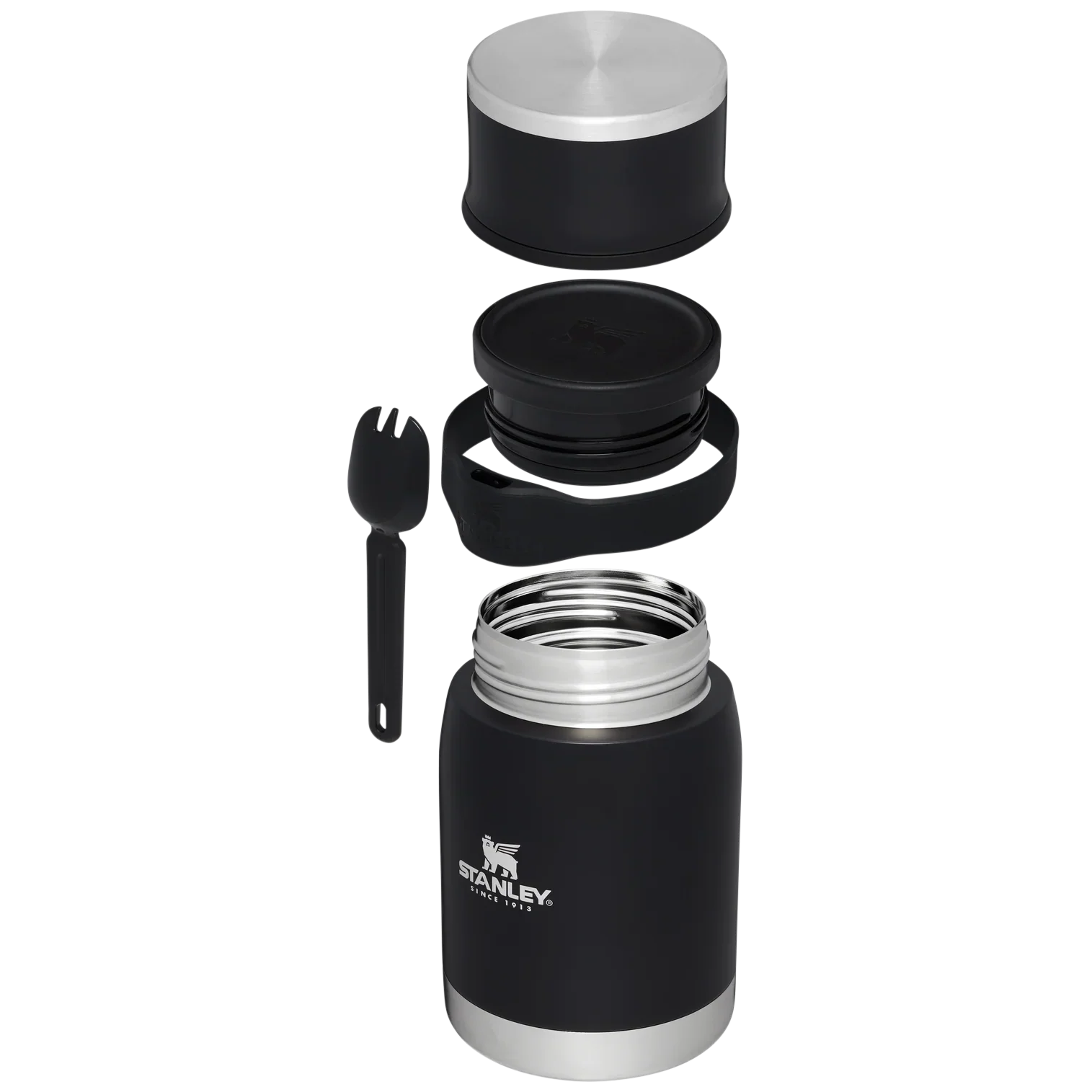 Adventure To-Go Food Jar + Spork | 24 OZ