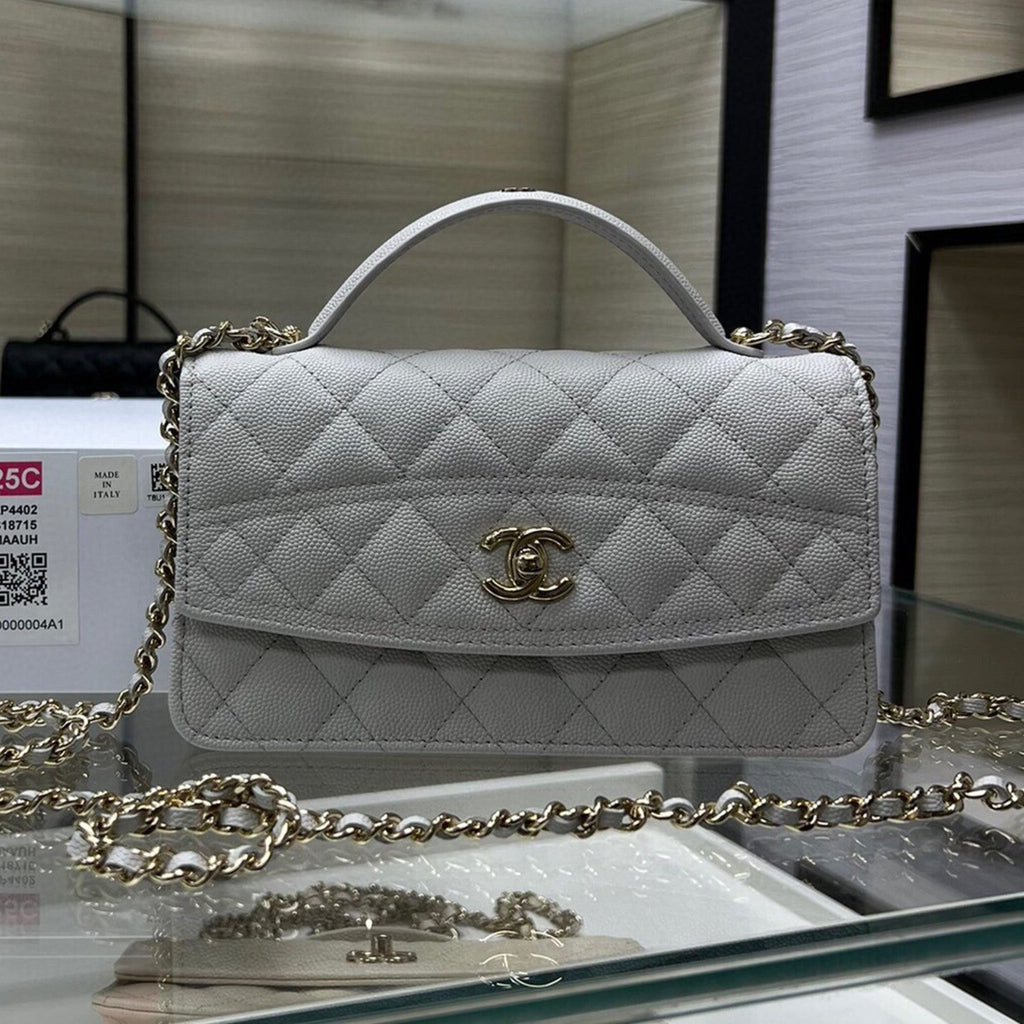 Chanel Chain Clutch Grain Embossed Calfskin With Gold Metal Logo Shoulder Crossbody Bag Fashion Temperament Pure Colour Spring Summer Bags AP4402Y #81133