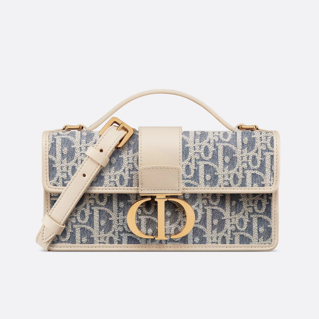 Dior Women's Miss Montaigne Mini Chain Handbags Solid Color Jacquard Shoulder Bags Tote Bags Bag S2356UDFD_M925 #81263