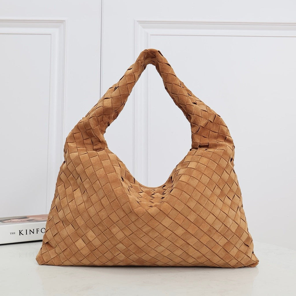 Bottega Veneta Small Multicolour Collection Intrecciato Braided Shoulder Bags Suede Glossy Genuine Leather 100% Genuine Leather Fashion Temperament Elegant Exquisite Bag 763966v3iv13268 #81128