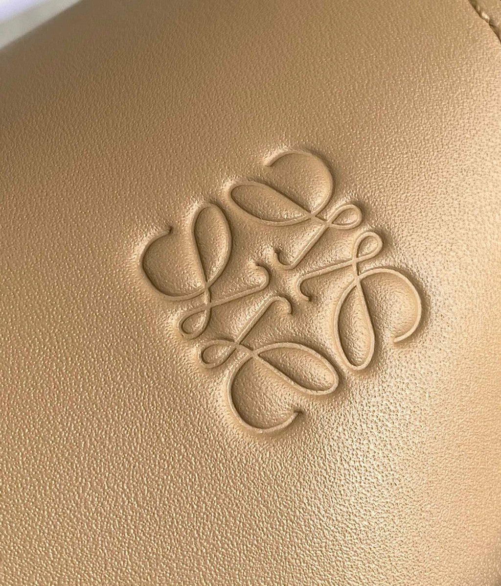 Loewe Women's Solid Colour Adjustable Shoulder Strap Mini Soft Cowhide Jacquard Gate Dual Shoulder Crossbody Handbag Bag Bags #76932
