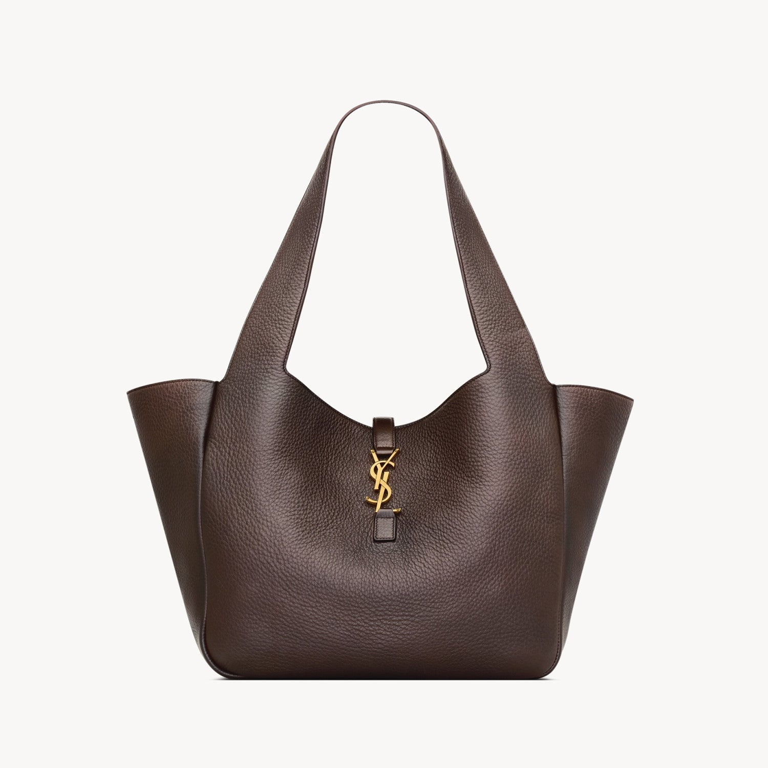 SAINT LAURENT LE 5 À 7 BEA Women's Adjustable Shoulder Strap Solid Color Smooth Leather Shoulder Handbag Bag Bags #76894