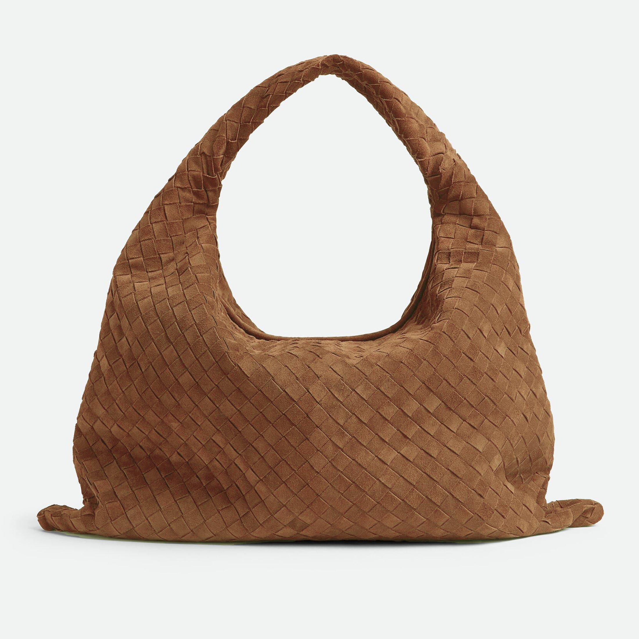 Bottega Veneta Hop Large Multicolor Collection Intrecciato Woven Shoulder Bag Suede Glossy Leather 100% Genuine Leather Fashion Temperament Bags 763970V3IV12190 #81129