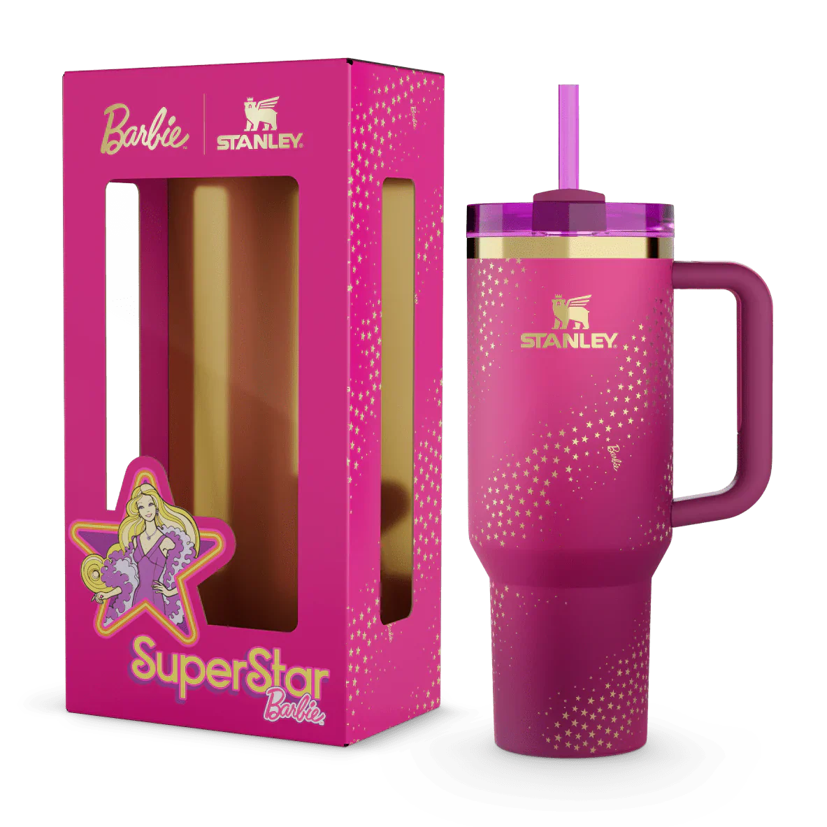 The Barbie™ x Stanley ’70s Superstar Quencher | 40 OZ
