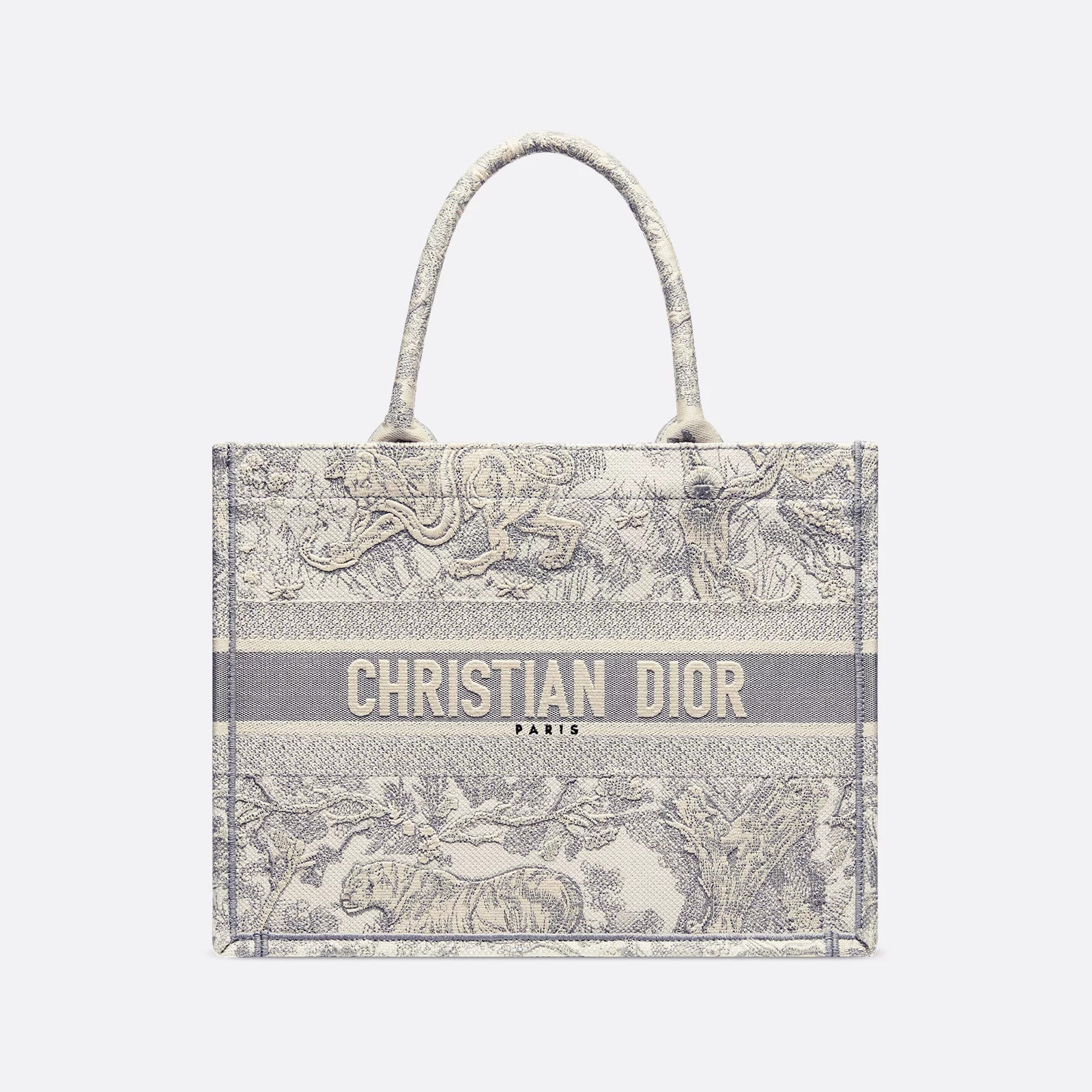 Dior Book Tote Women's Pattern Printed Embroidered Letter Printed Tweed Canvas Tote Bag Bags (please Contact Customer Service For Colour Selection Before Purchase) #76615