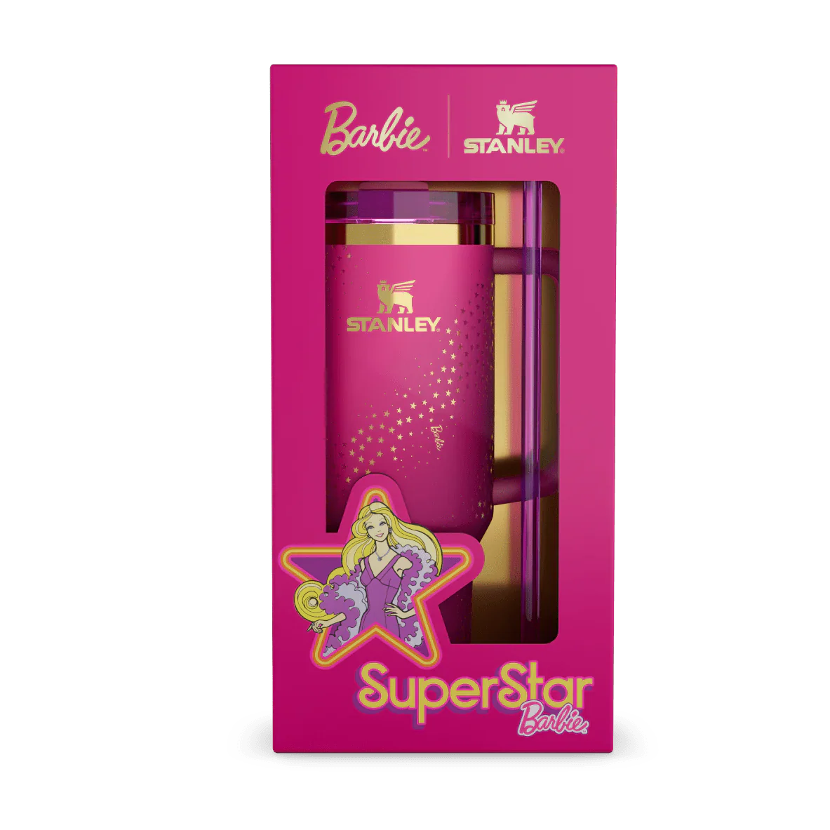 The Barbie™ x Stanley ’70s Superstar Quencher | 40 OZ