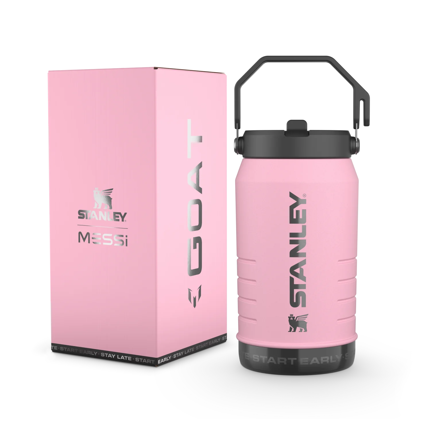 The Messi x Stanley IceFlow™ Flip Straw Jug | 64 OZ