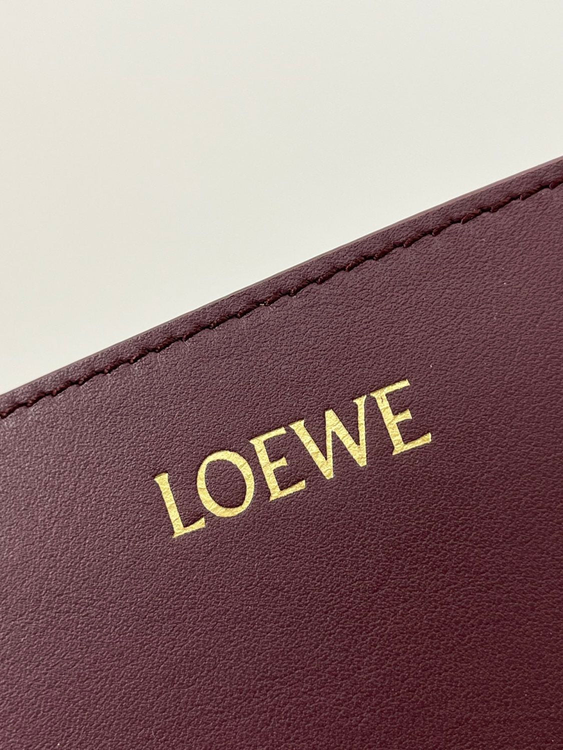 Loewe Women's XL Shiny Calfskin Puzzle Fold Tote Bag Vintage Solid Color Handbag Bags 0011091782 #81324
