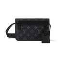 Louis Vuitton BOSPHORE Men's Solid Color Detachable Shoulder Strap Letter Print Leather Shoulder Bag Crossbody Bags #77964