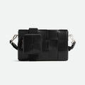 Bottega Veneta Cassette Men's and Women's Solid Color Leather Woven Shoulder Crossbody Bag Bags #75755