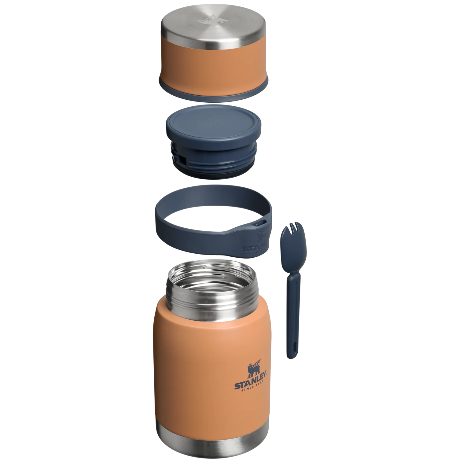 Adventure To-Go Food Jar + Spork | 24 OZ