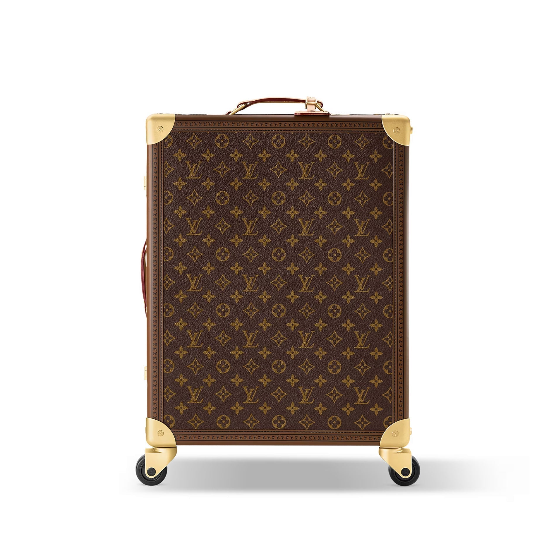 Louis Vuitton Rolling Trunk Men's and Women's Alphabet Logo Printed Solid Color Leather Trolley Case Luggage Bag Bags #76154