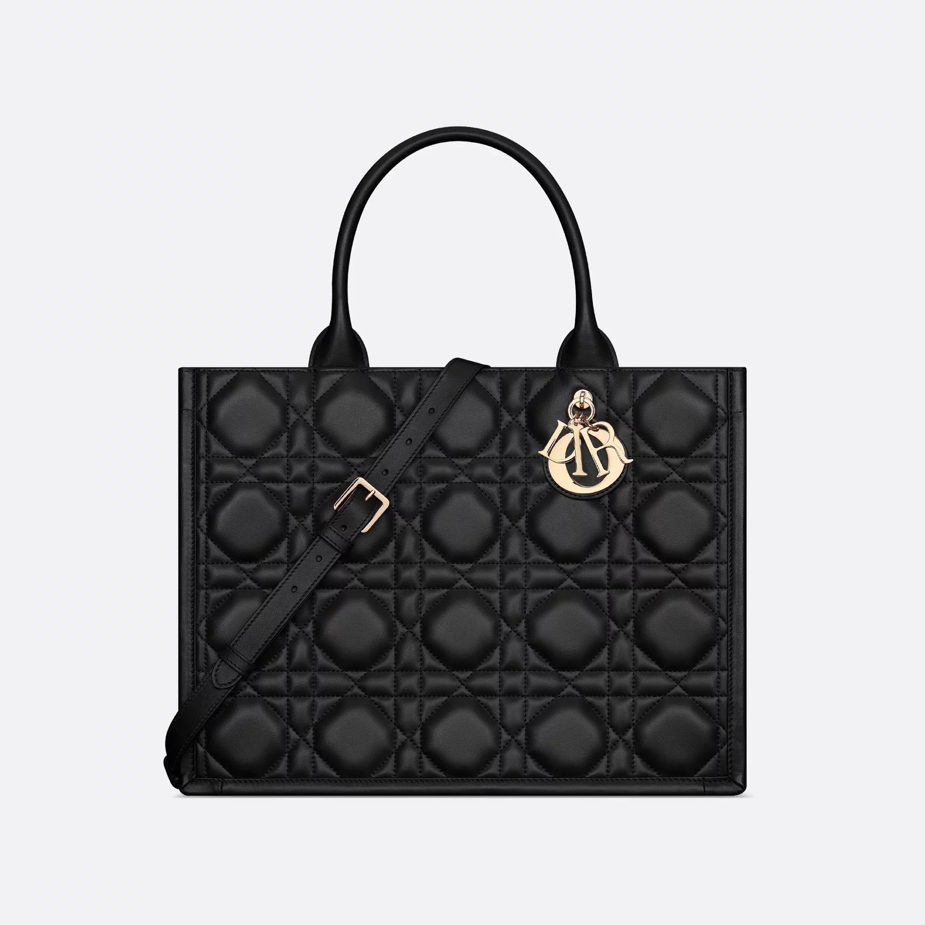 Dior Book Tote Women's Detachable Adjustable Shoulder Strap Rattan Checkered Cowhide Leather Solid Color Shopping Bag Single Shoulder Slanting Tote Bags #75338