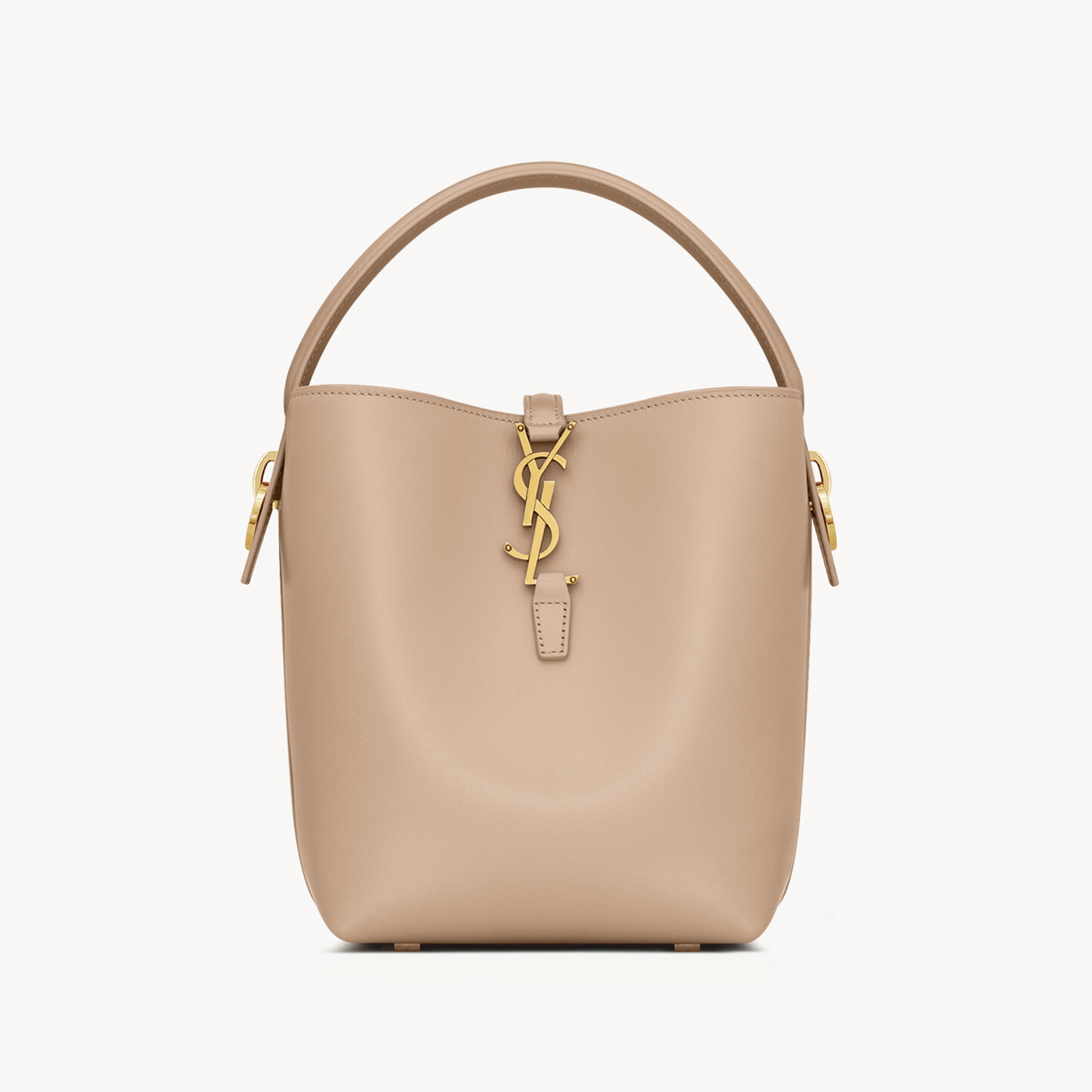 Saint Laurent Women's LE 37 Logo Hook Buckle mini Small Glossy Solid Color Bucket Bag Suede Leather Handbags Casual Bags 7490362R20W9207 #81334