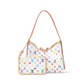 Louis Vuitton LV x TM CARRYALL Women's Detachable Adjustable Shoulder Strap Colorful Logo Printed Coated Canvas Tote Shoulder Bag Bags #75793