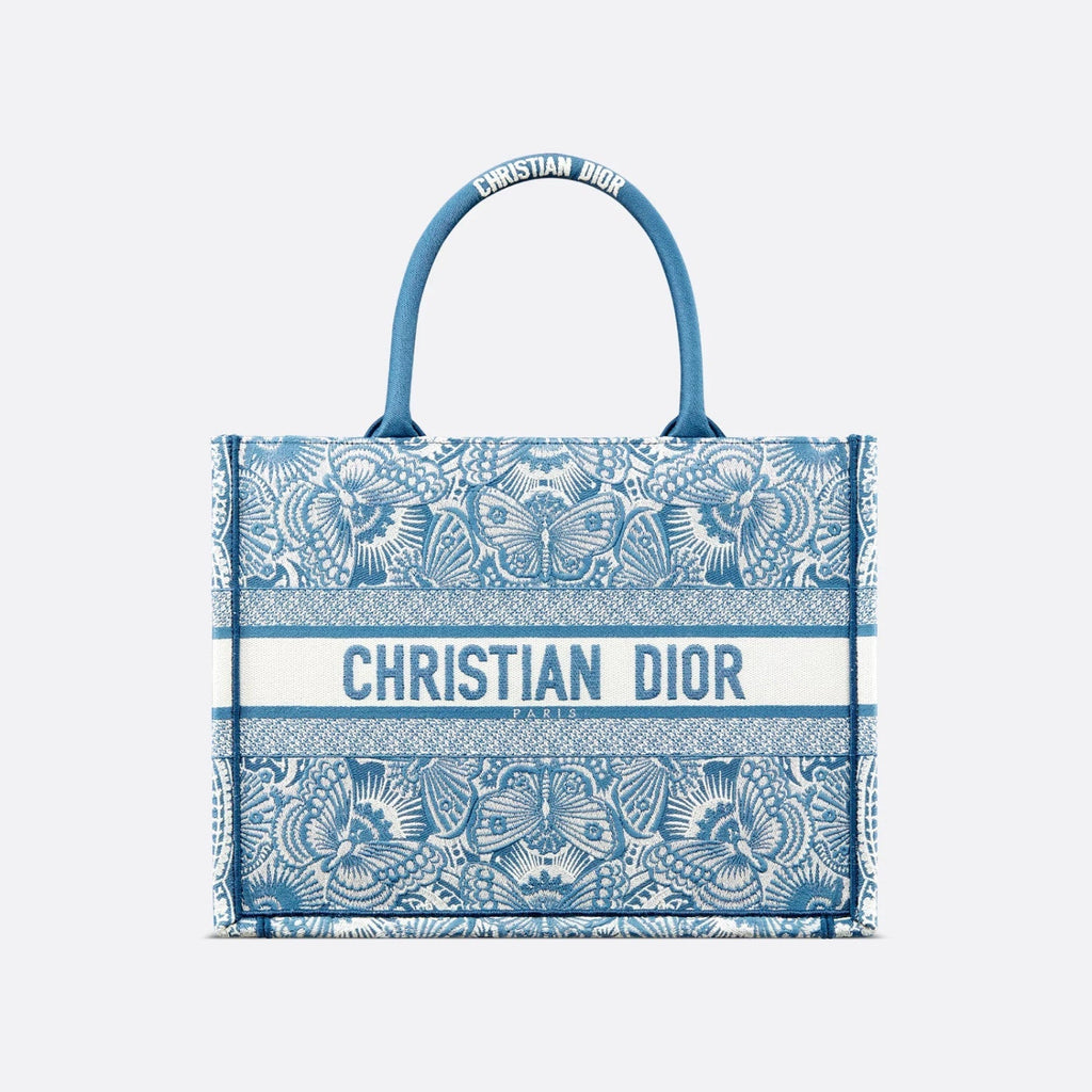 Dior Book Tote Women's Pattern Printed Embroidered Letter Printed Tweed Canvas Tote Bag Bags (please Contact Customer Service For Colour Selection Before Purchase) #76615