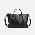 Bottega Veneta Intrecciato Men's Solid Color Adjustable Detachable Shoulder Strap Woven Calfskin Briefcase Handbag Bag Bags #77518