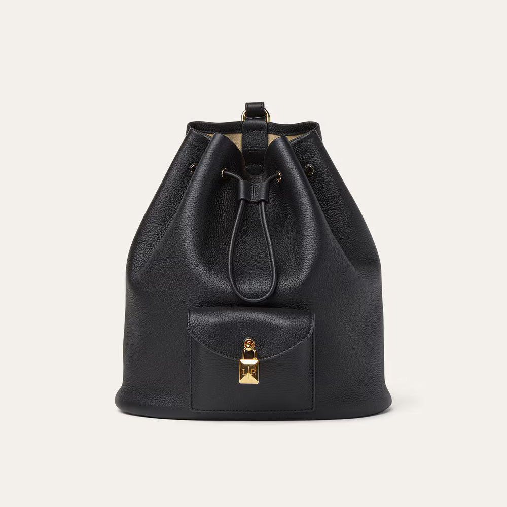 Loro Piana Women's Solid Color Adjustable Shoulder Strap Extra Drawstring Shoulder Bag Bags #76521
