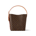 Louis Vuitton All In GM Women's Brown Letter Printed Removable Zipper Inside Pocket Coated Canvas Shoulder Tote Bag Bags #75488