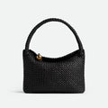 Bottega Veneta Tosca Woven Solid Colour Woven Leather Metallic Ball Decoration Flap Closure Handbag Shoulder Bag Bags #76882