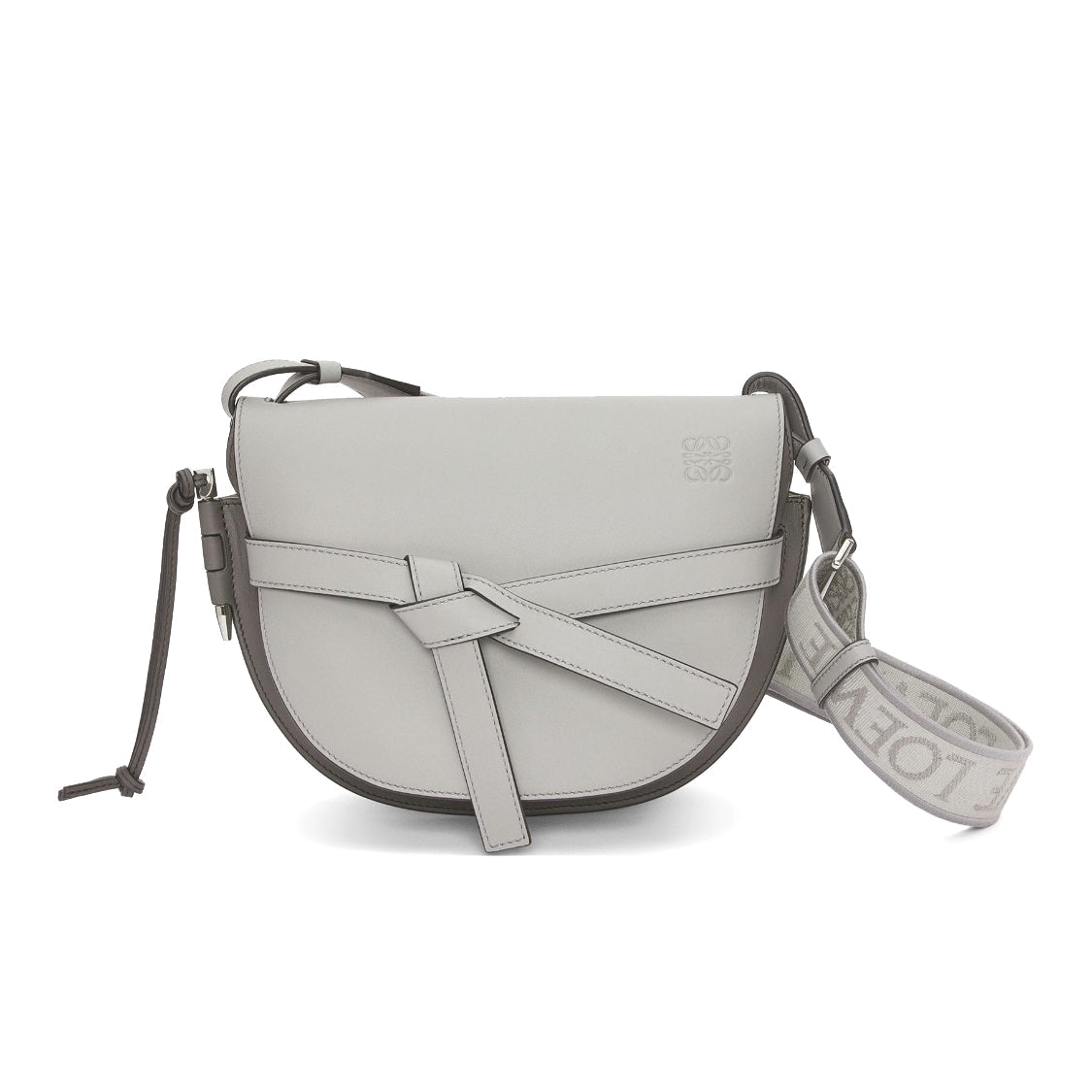 Loewe Women's Solid Colour Adjustable Shoulder Strap Mini Soft Cowhide Jacquard Gate Dual Shoulder Crossbody Handbag Bag Bags #76932